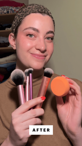Felbin after using the Real Techniques Everyday Essentials Makeup Brushes from Felbin
