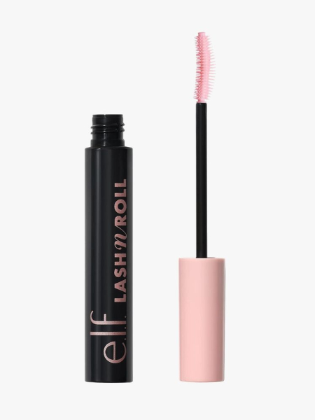 e.l.f. Cosmetics Lash ‘N Roll Mascara in branded component on a light gray background
